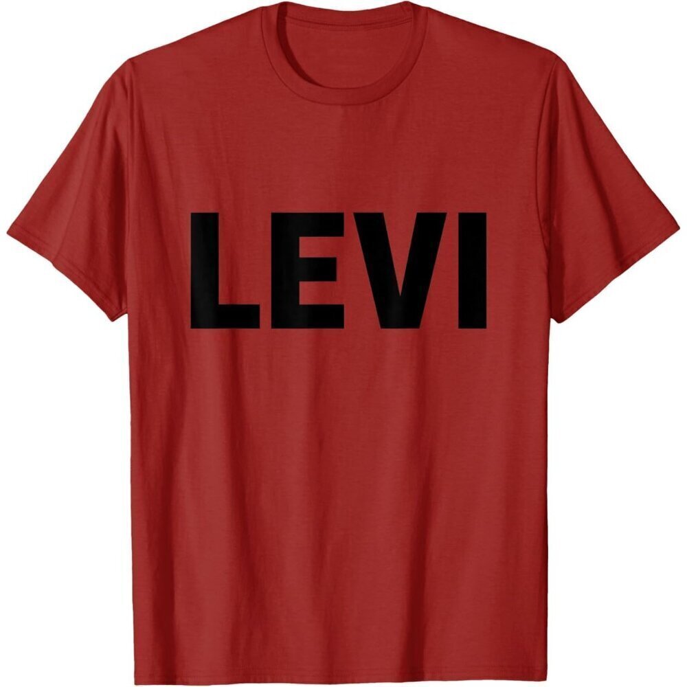 Levi Gift Shirt / Levi Personalized Name Birthday TShirt